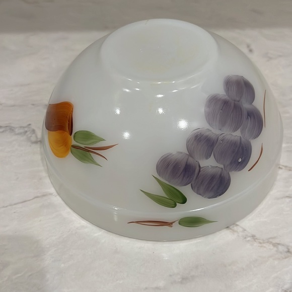 Fire King Gay Fad Hand Painted square Casserole and Bowl - Picture 2 of 14